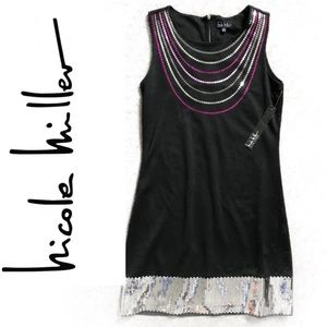 NWT! Nicole Miller Sequined Dress